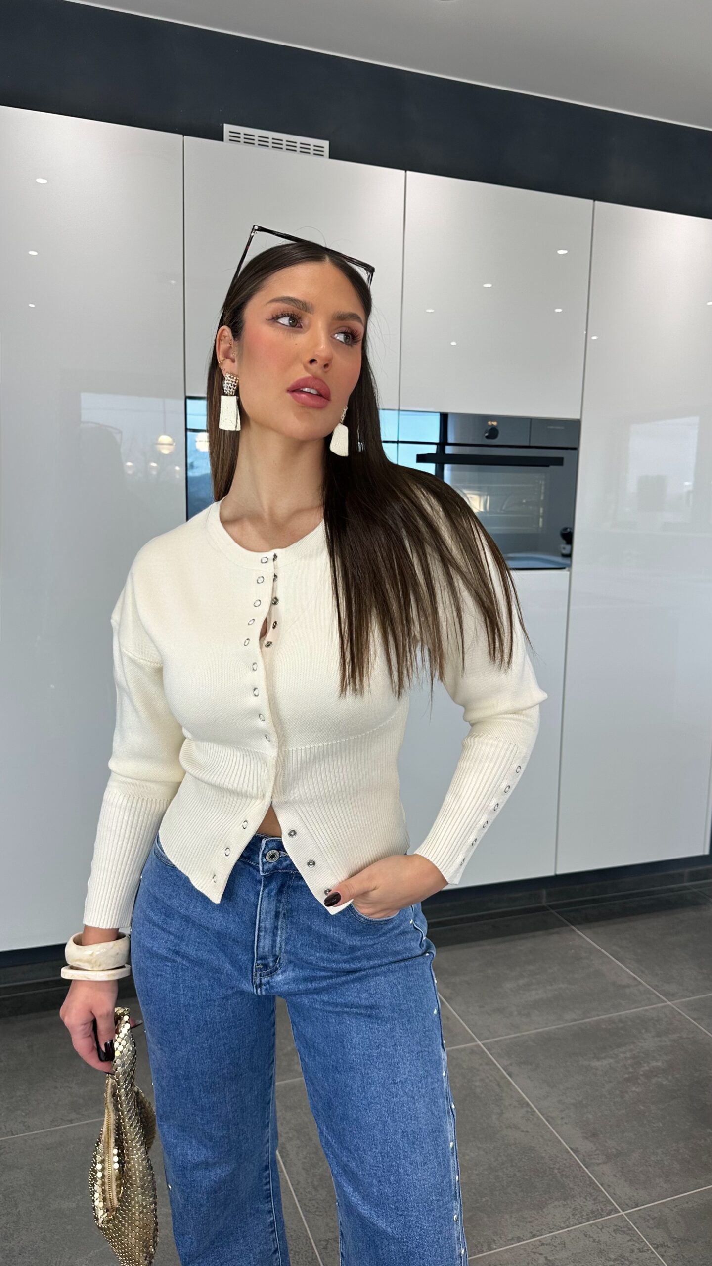 Cardigan Sierra beige