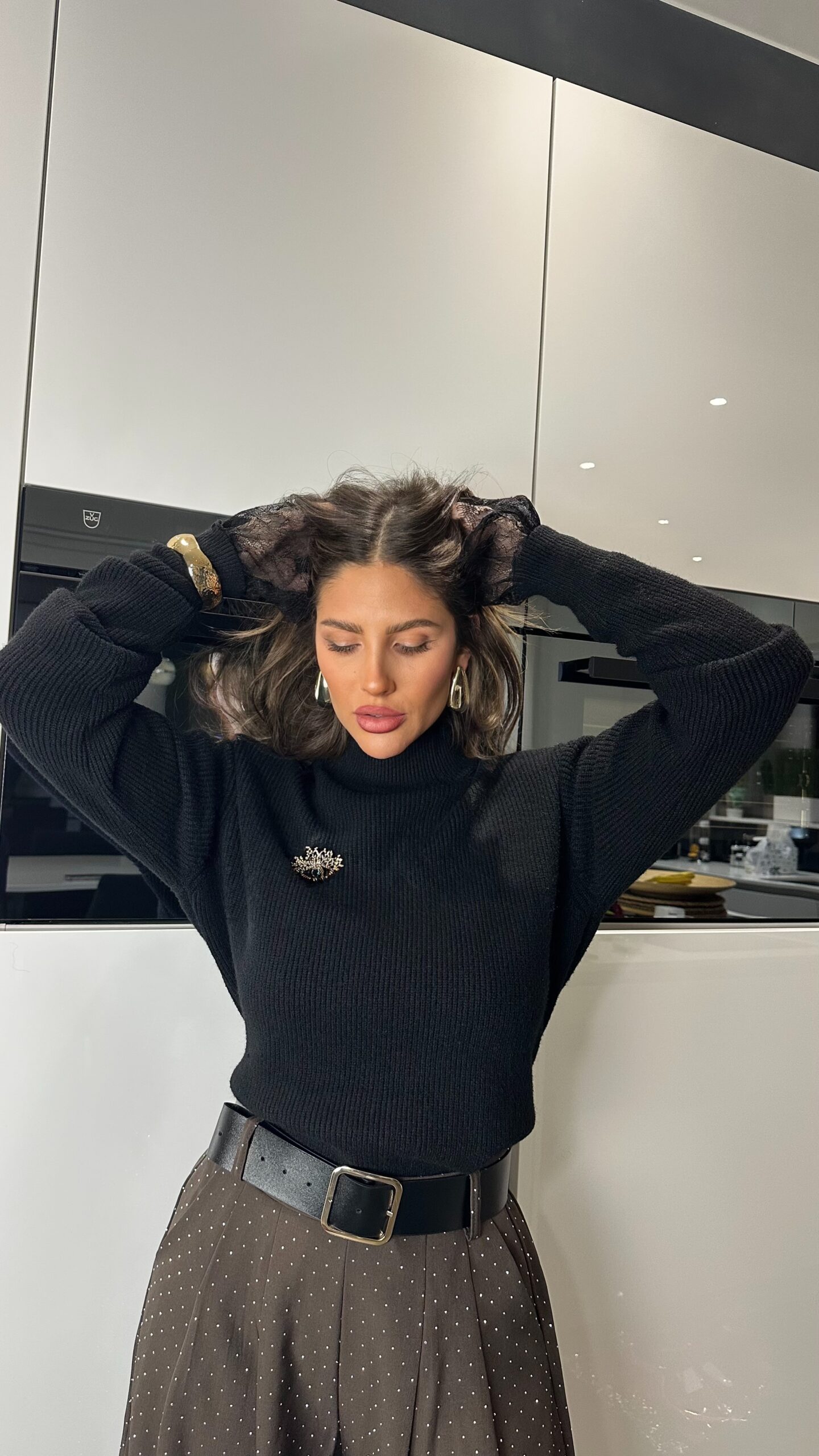 Sous pull Solyne noir – Image 3